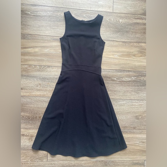 Jacob Blue Sheath Midi Dress Sleeveless Scoop Neck/ woman’s size 3/4 - Picture 9 of 15